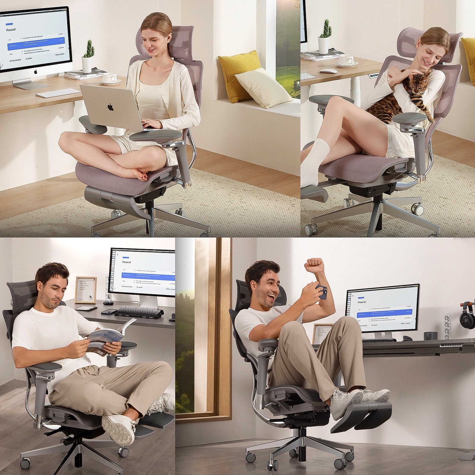 Hinomi X2 Pro Ergonomic Chair with Footrest for Home Office
