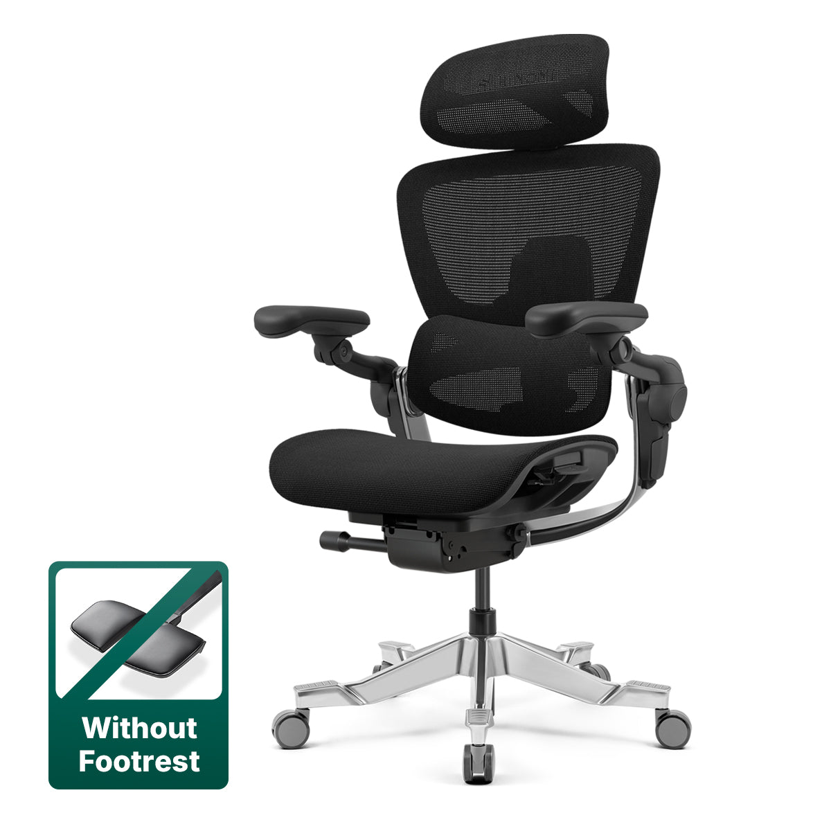 Hinomi H2 Pro Ergonomic Office Chair with Optional Footrest