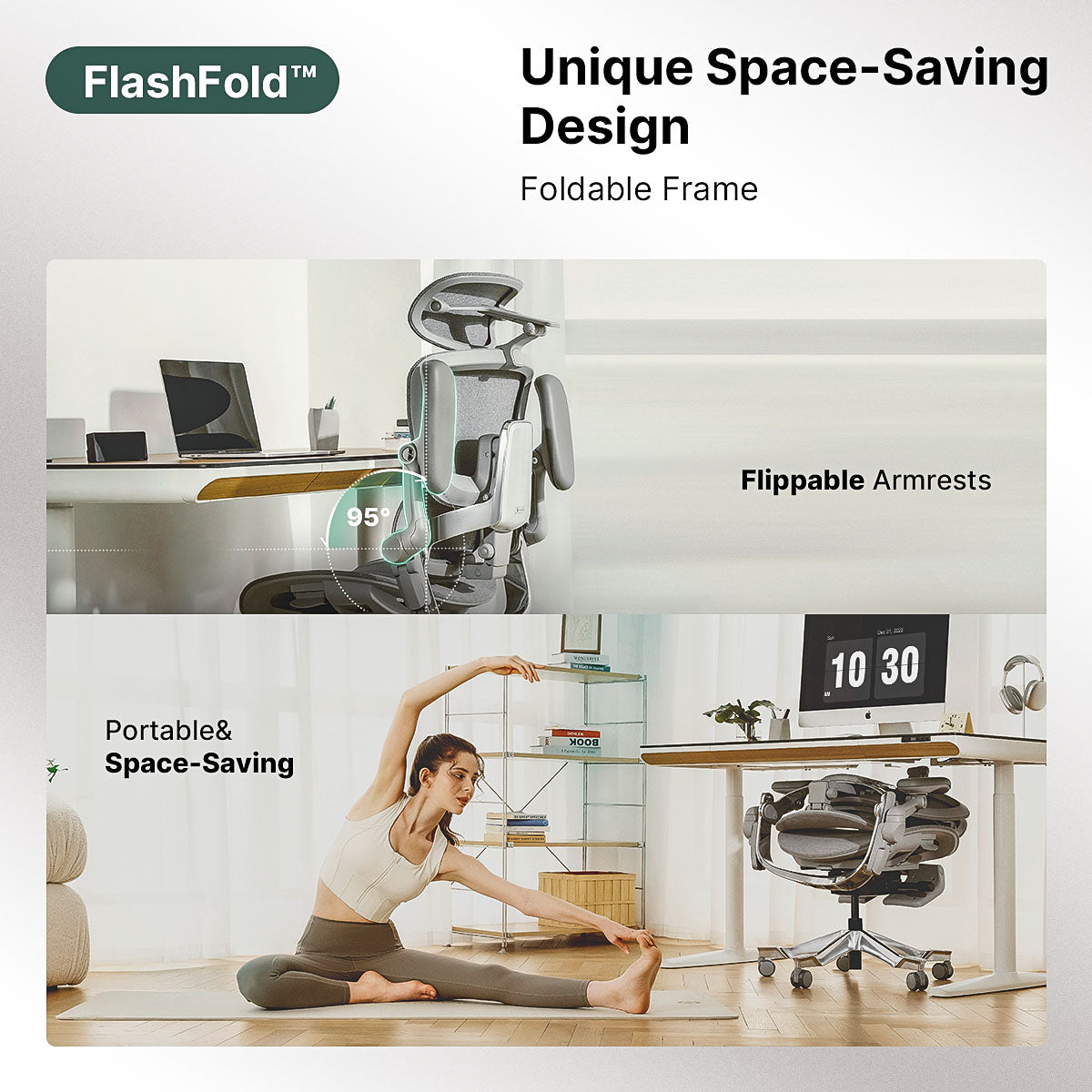 Hinomi H2 Pro Ergonomic Office Chair with Optional Footrest