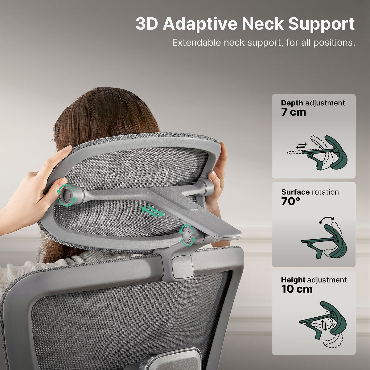 Hinomi H2 Pro Ergonomic Office Chair with Optional Footrest