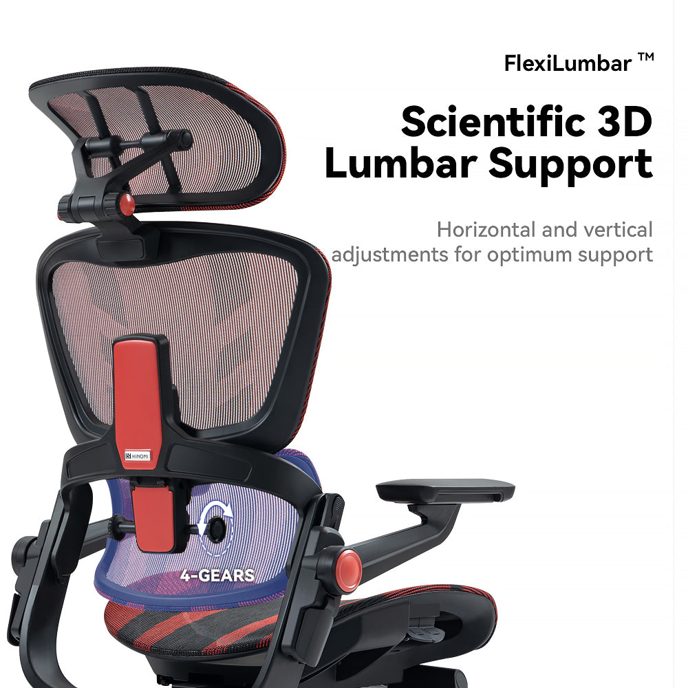 Hinomi H1 Pro Ergonomic Gaming Chair with Footrest