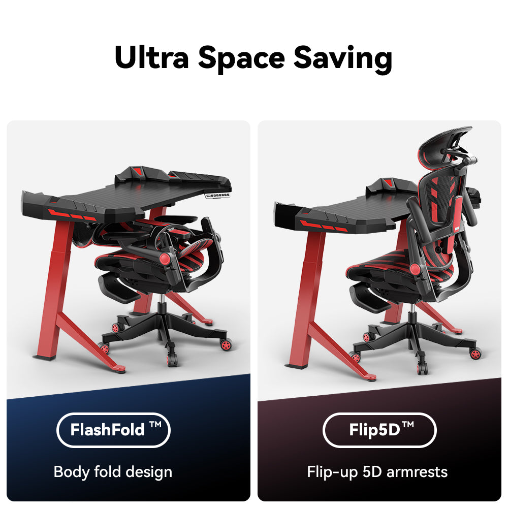 Hinomi H1 Pro Ergonomic Gaming Chair with Footrest