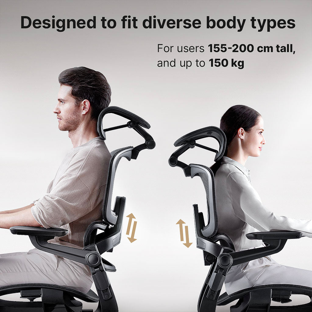 Hinomi H1 Pro V2 Ergonomic Office Chair with Footrest