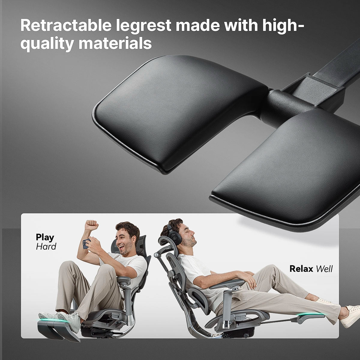 Hinomi X2 Pro Ergonomic Chair with Footrest for Home Office