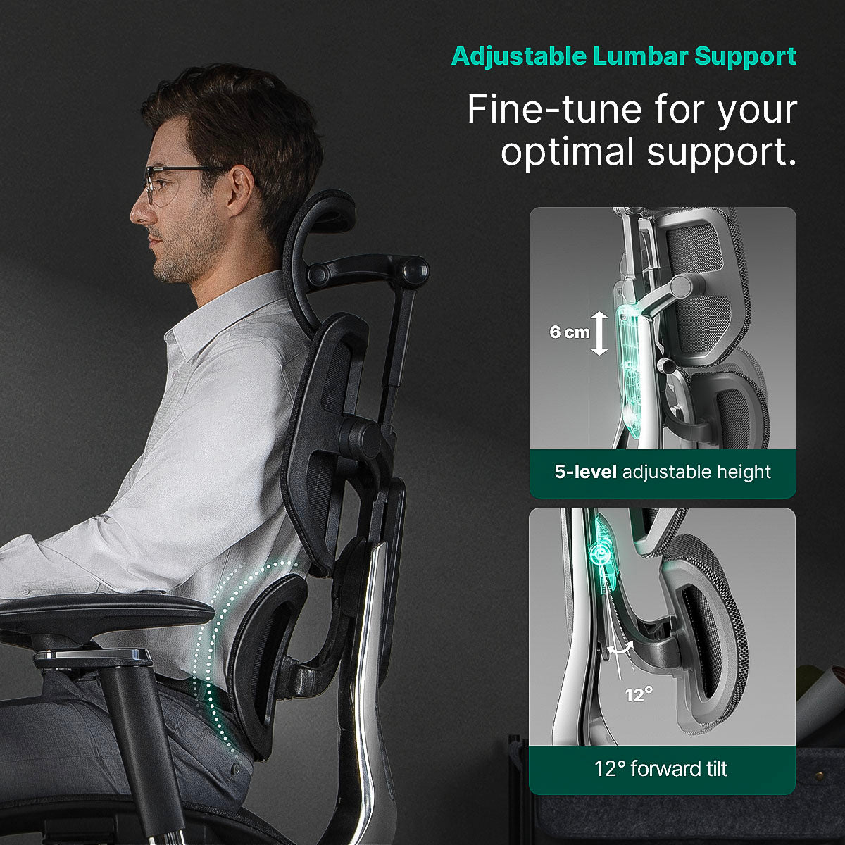 Hinomi X2 Pro Ergonomic Chair with Footrest for Home Office