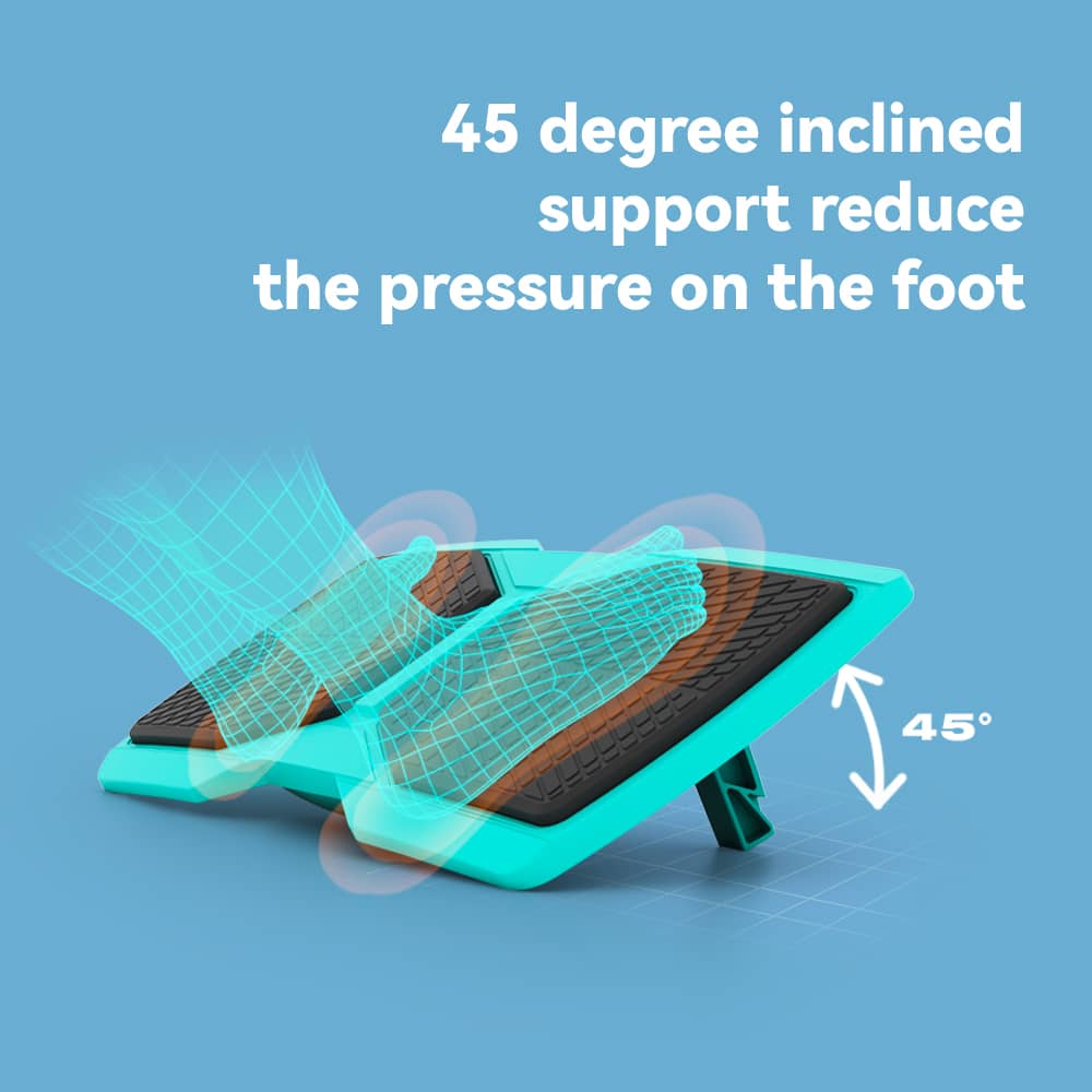 Hinomi Ergonomic Motor Pedal Balance Board Footrest